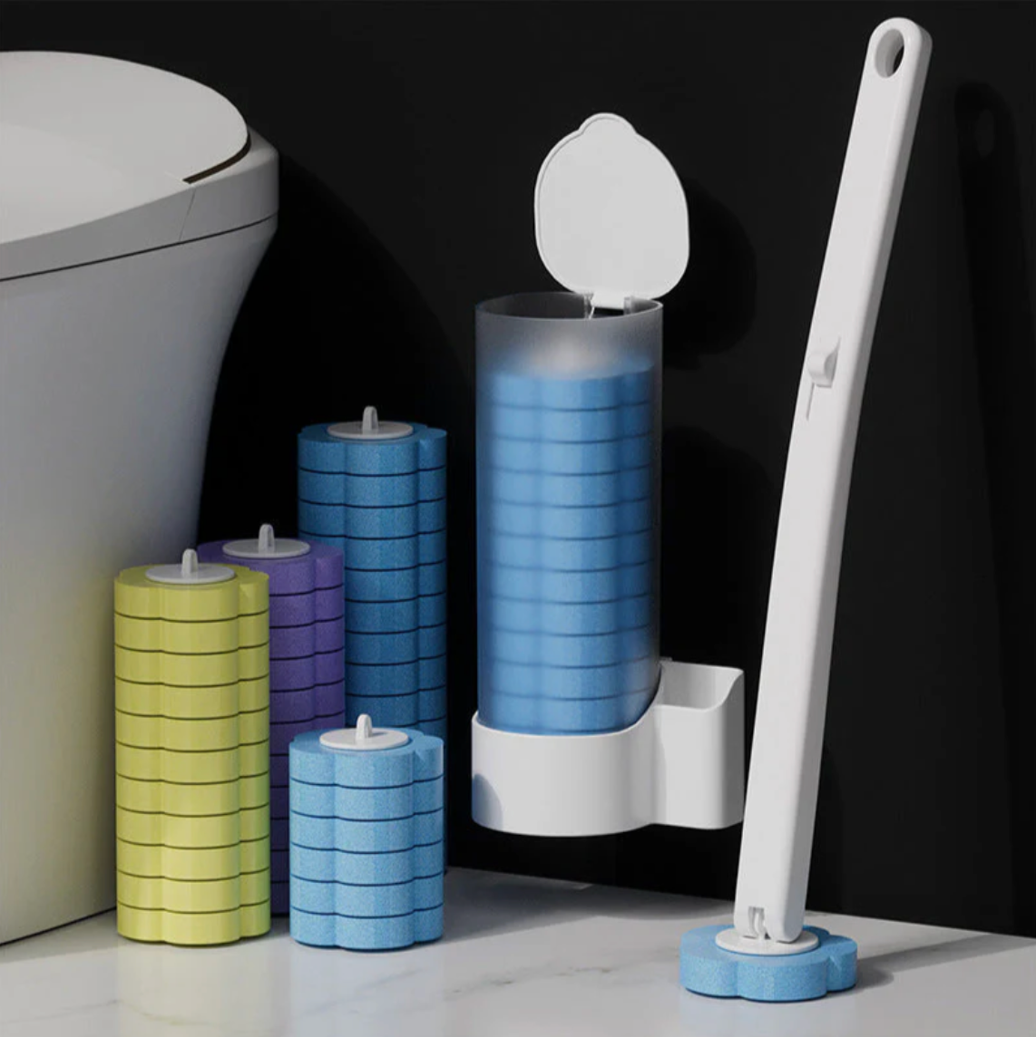 Slipp bakterier – alltid en ny, fräsch borste